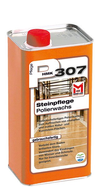 HMK P307 Steinpflege Polierwachs -1 Liter-