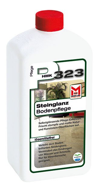 HMK P323 Steinglanz-Steinbodenpflege -10 Liter-